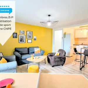 Appartement Chez Lulu - 5 Lits- Proche Cnpe - Gare, Ambérieu-en-Bugey